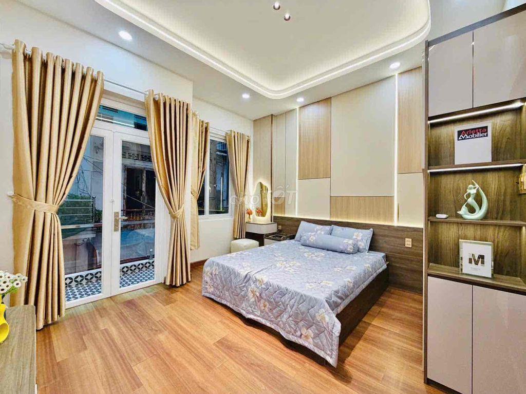 CHỈ 5.47 TỶ SỞ HỮU NHÀ ĐẸP NGAY LOTTEMART GÒ VẤP- HẺM 1 TRỤC- FUll NT
