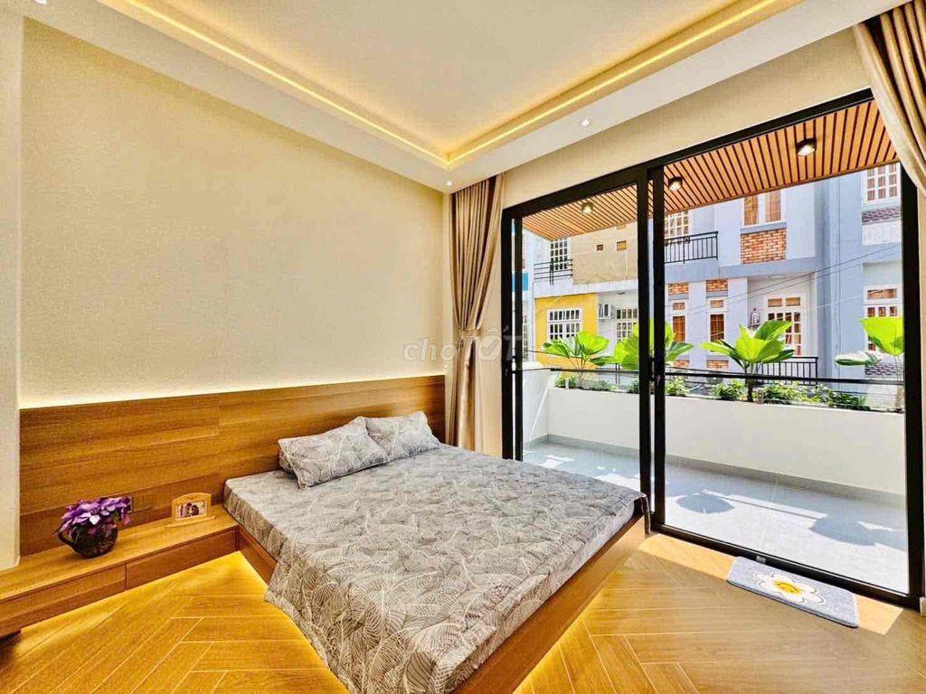 Nhà Phố Mới Xây 4Pn Full NT Hẻm 6m 1Trục Lê Đức Thọ