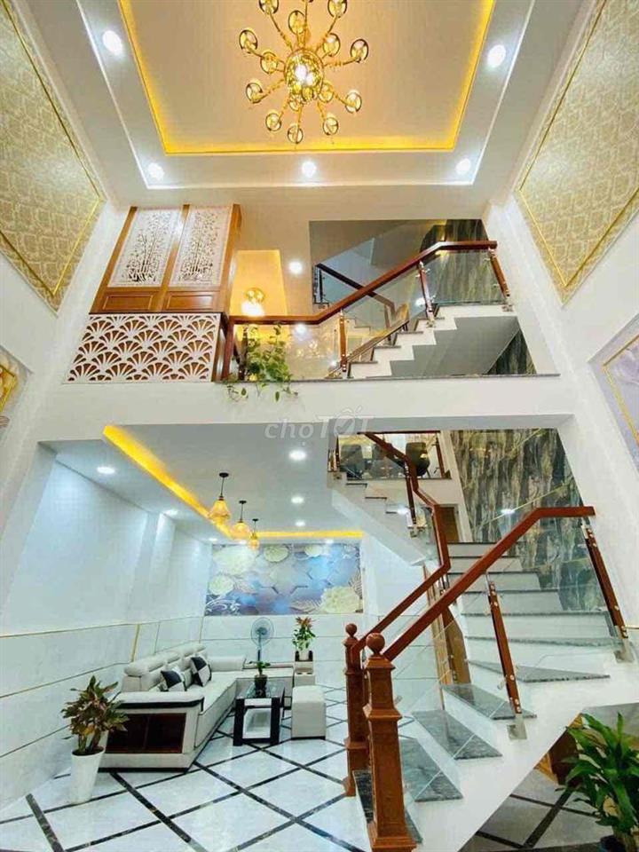Chỉ Hơn 5Tỷ Có Nhà Hẻm🚗 1Trục Đsố 1_4,6mx9m Trệt Lửng 2Lầu 3Pn