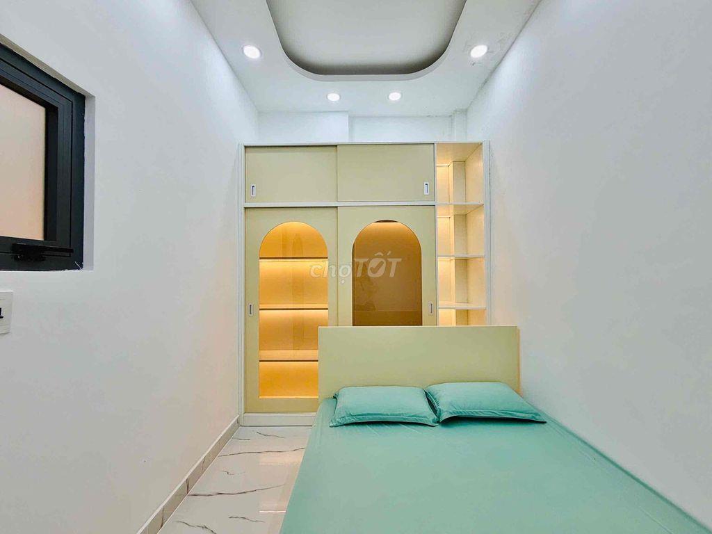 Nhà Phố 3,5x11 1Lầu 3Pn Full NT Hẻm🚗 1/Quang Trung