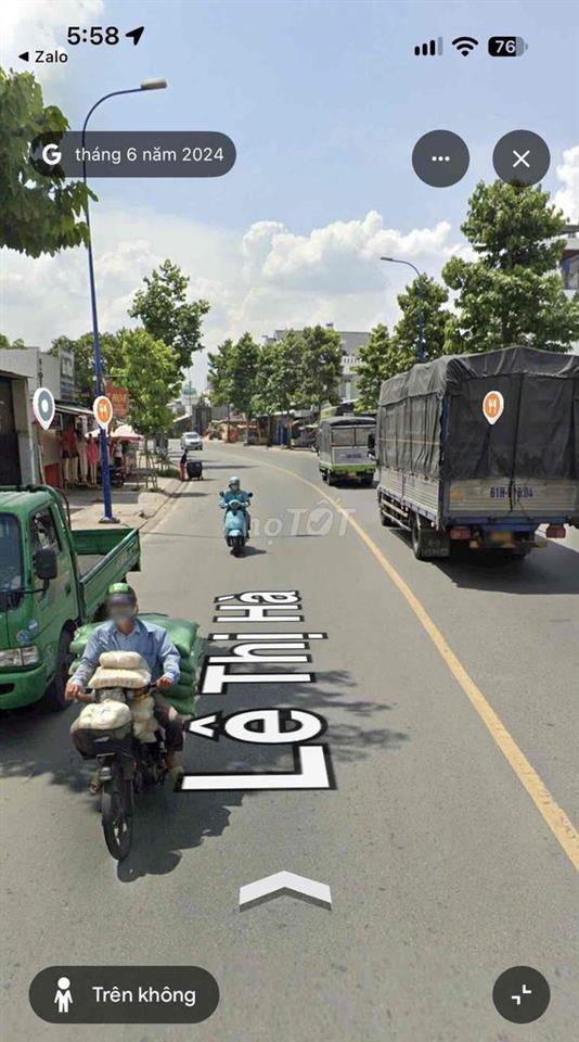 Nhà Chính Chủ Mặt Tiền Lê Thị Hà 5,5x27_146m2 Chưa tới 80tr/m2