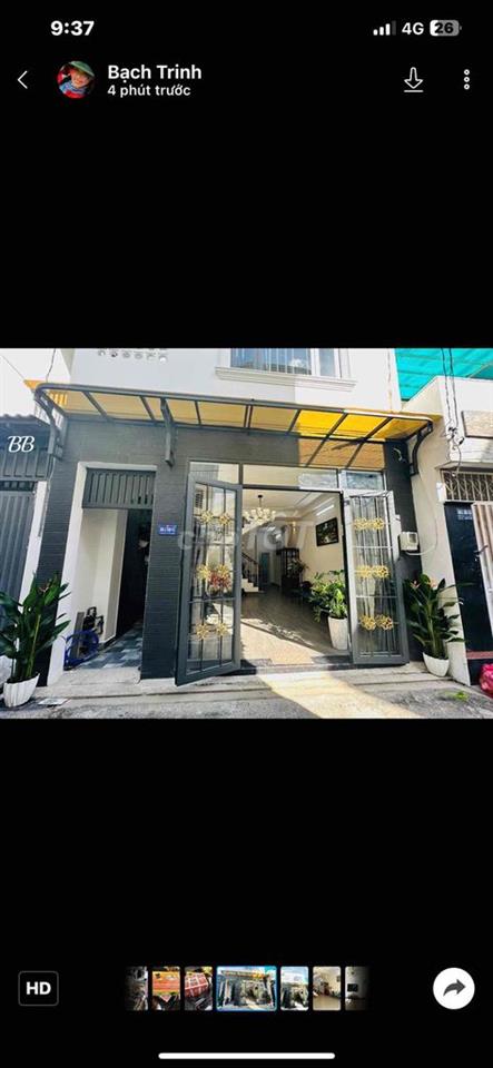 nhà ngang RỘNG HIẾM 5.60 m dài 11m  btct đường 4 mét giấy tờ chính chủ