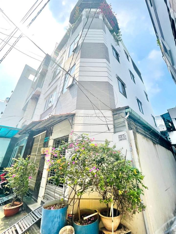 Căn góc 4 tầng hướng Đông Nam Thích Quảng Đức