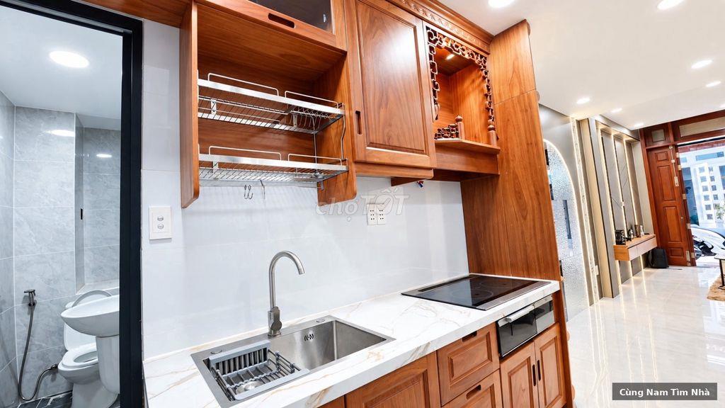 Nhà hẻm ô tô Thống Nhất Gò Vấp, 34m², 4 tầng, 3PN, gara, giá 5.98 tỷ