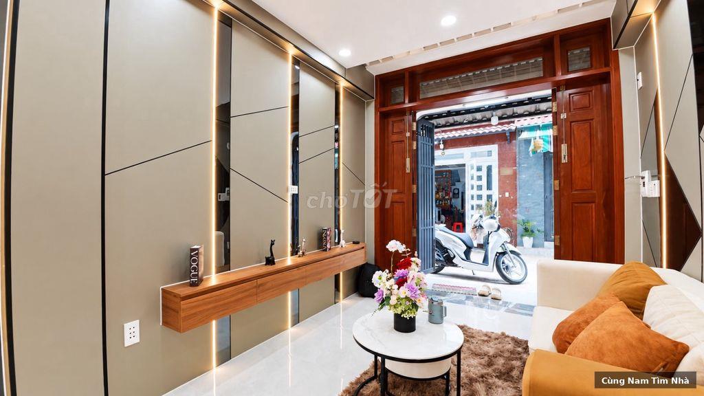 Nhà hẻm ô tô Thống Nhất Gò Vấp, 34m², 4 tầng, 3PN, gara, giá 5.98 tỷ