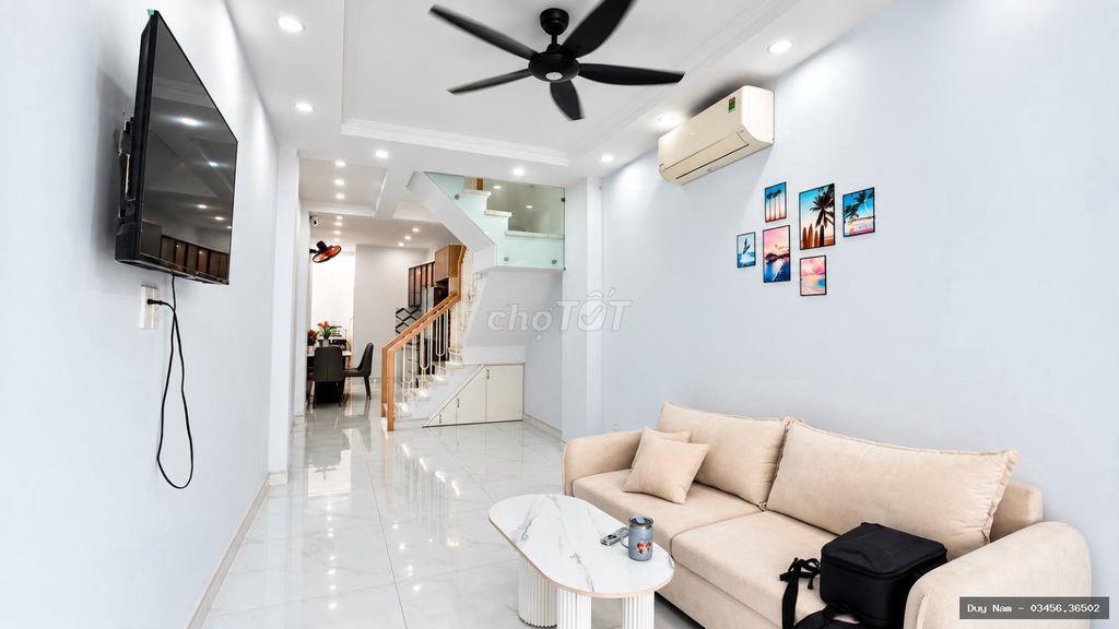 NHÀ ĐẸP HẺM 6M NGUYỄN VĂN LƯỢNG GÒ VẤP – 51M² – FULL NỘI THẤT