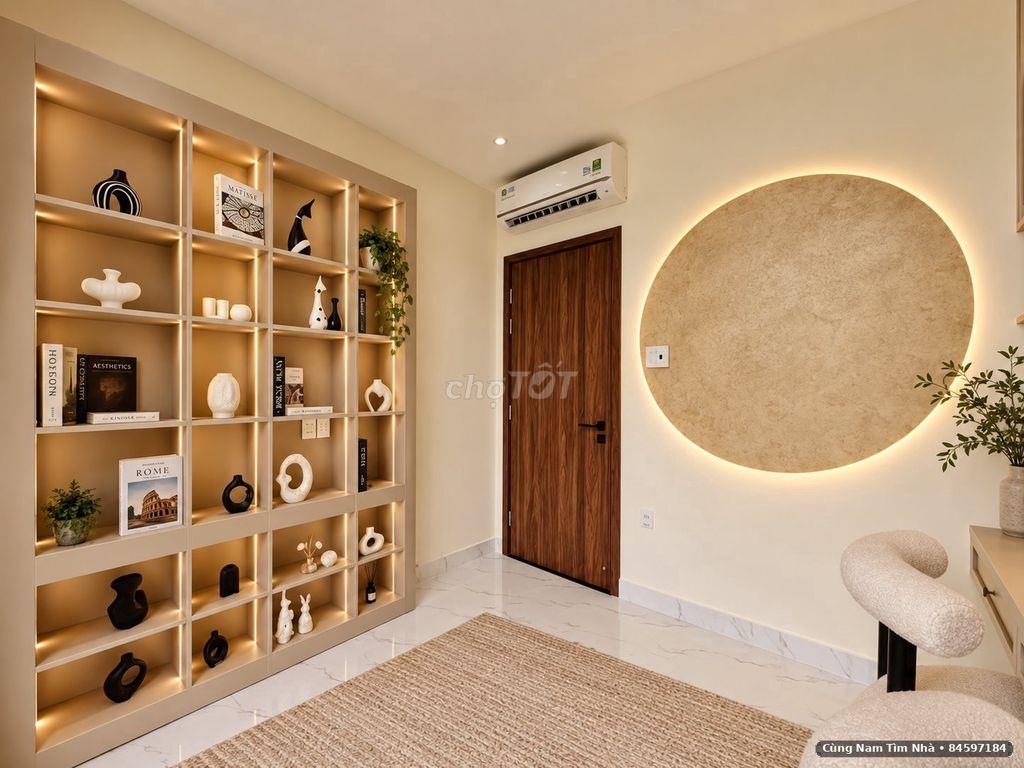 NHÀ ĐẸP GÒ VẤP GẦN EMART PHAN VĂN TRỊ, NỘI THẤT ĐẸP, SÂN THƯỢNG THOÁNG