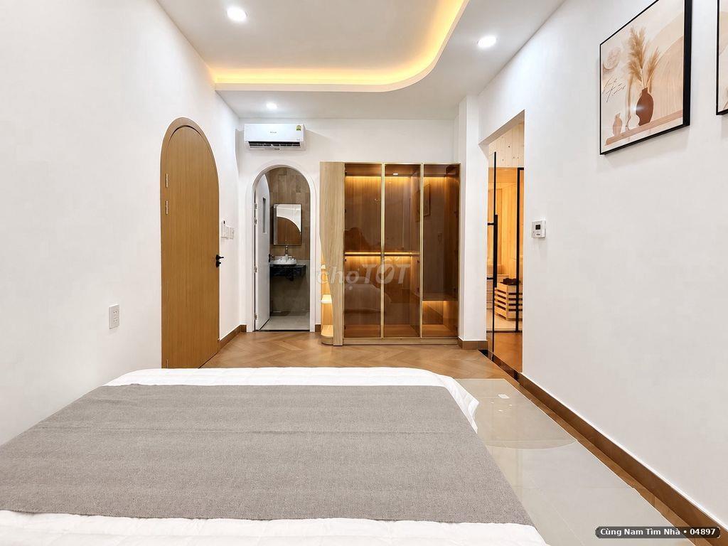 Nhà đẹp 3 tầng Nơ Trang Long Bình Thạnh 64m², nội thất mới