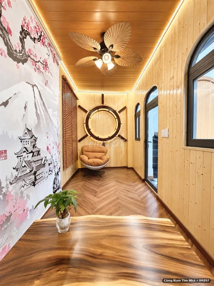 Nhà đẹp 3 tầng Nơ Trang Long Bình Thạnh 64m², nội thất mới