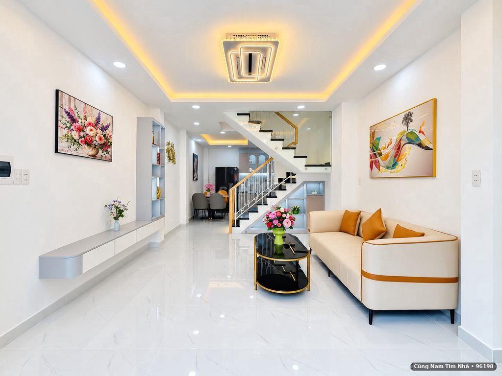 NHÀ ĐẸP – XE HƠI ĐẬU CỬA – FULL NỘI THẤT – GẦN CITYLAND & LOTTE MART