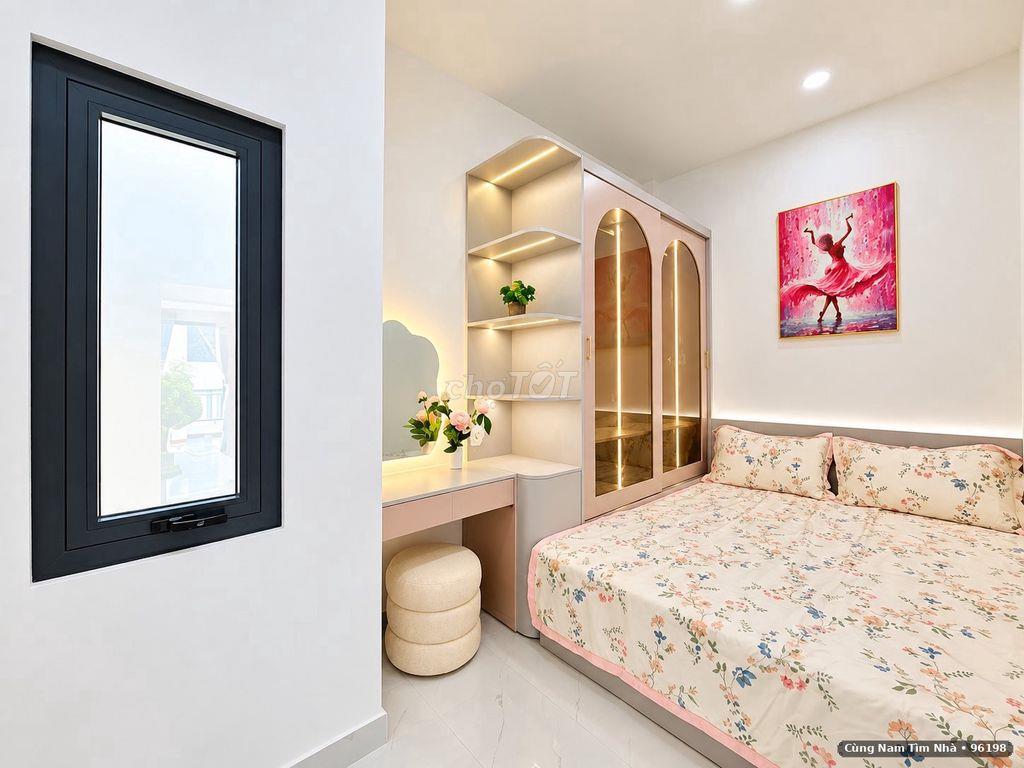 NHÀ ĐẸP – XE HƠI ĐẬU CỬA – FULL NỘI THẤT – GẦN CITYLAND & LOTTE MART