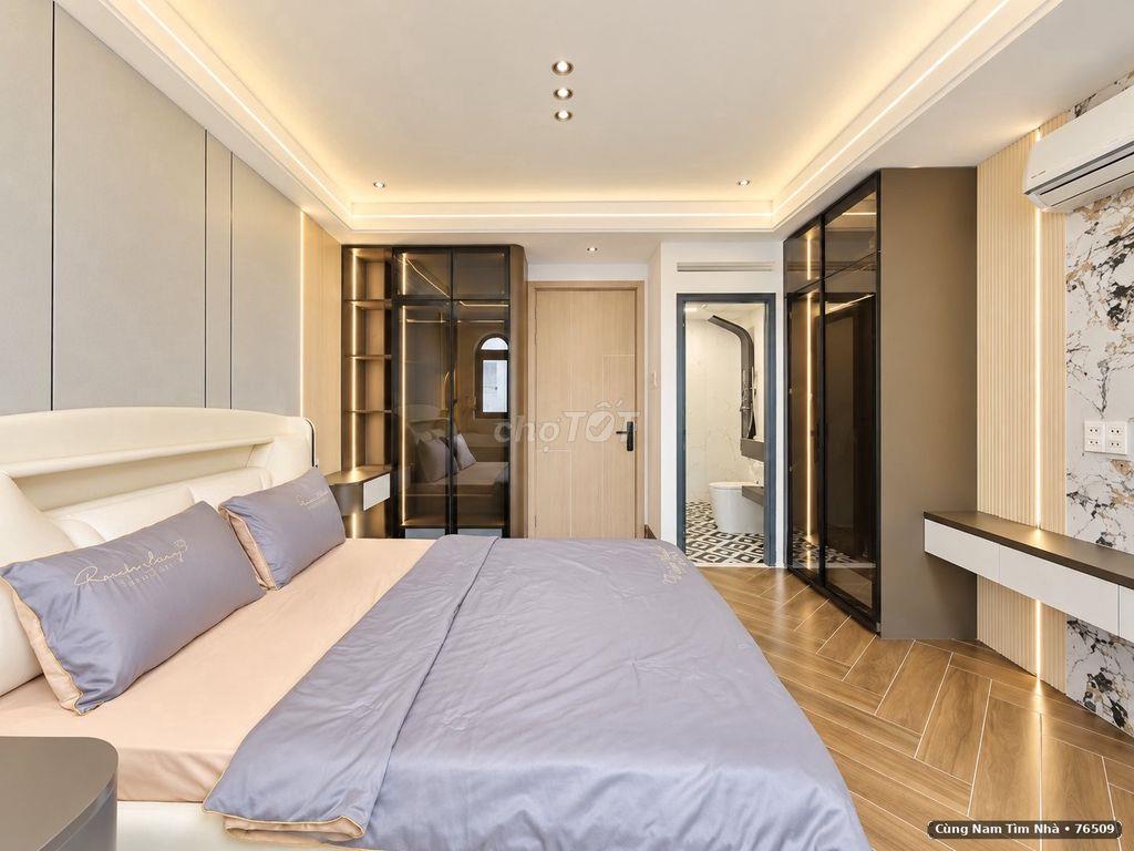 Nhà phố hẻm xe hơi Nguyễn Văn Khối Gò Vấp – 56m², 5 tầng, gara, 4PN