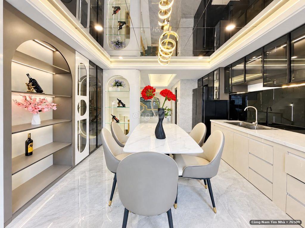Nhà phố hẻm xe hơi Nguyễn Văn Khối Gò Vấp – 56m², 5 tầng, gara, 4PN