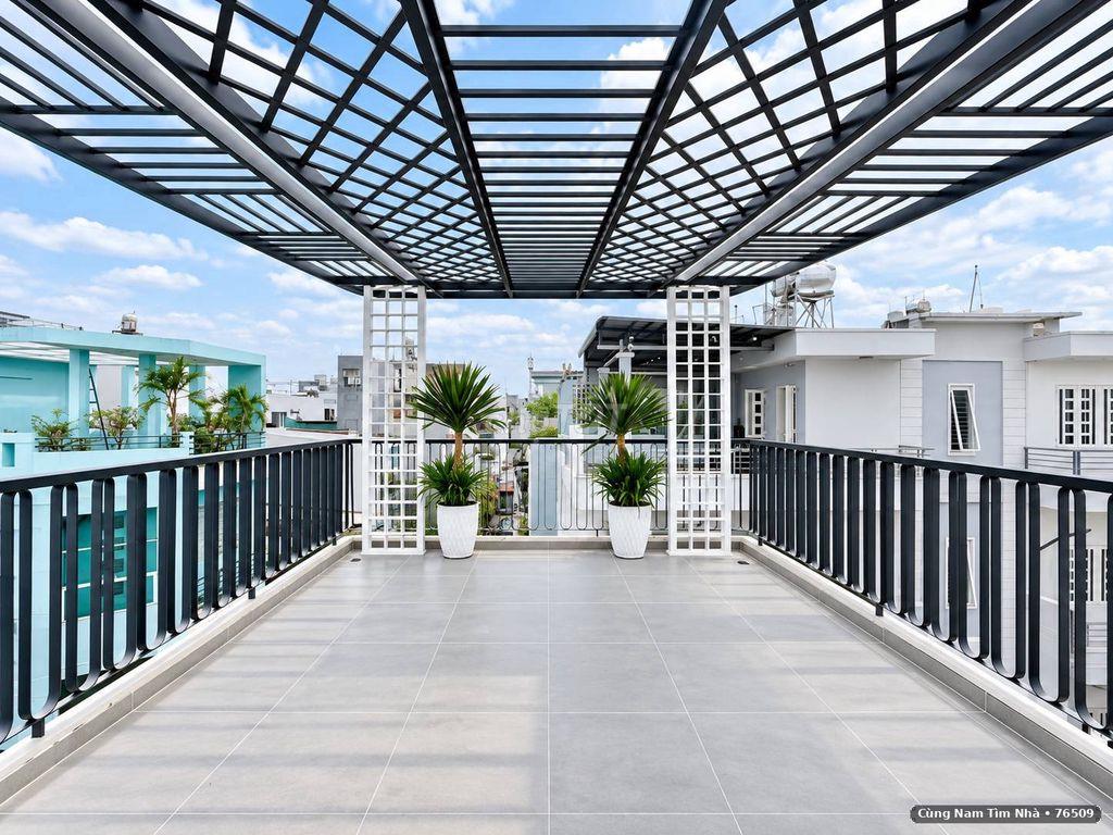Nhà phố hẻm xe hơi Nguyễn Văn Khối Gò Vấp – 56m², 5 tầng, gara, 4PN