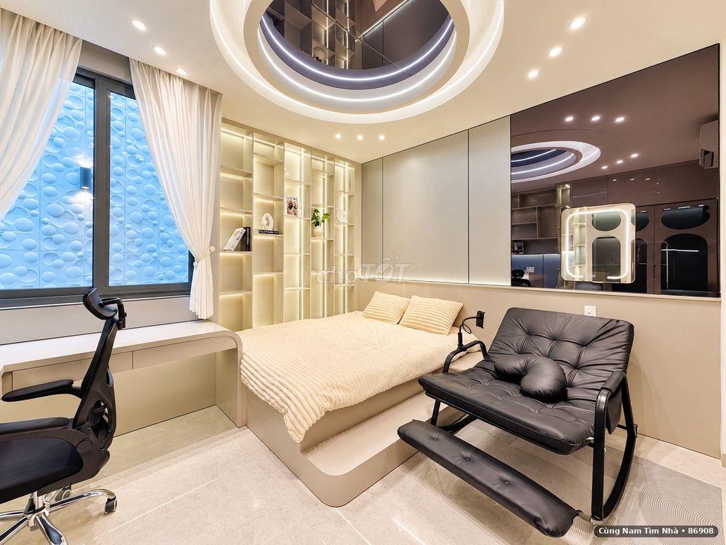 🏡 BÁN NHÀ HẺM XE HƠI PHAN HUY ÍCH GÒ VẤP – JACUZZI, SÂN THƯỢNG CHILL