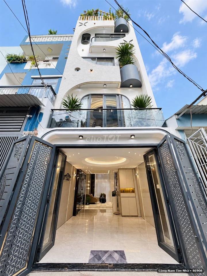 🏡 BÁN NHÀ HẺM XE HƠI PHAN HUY ÍCH GÒ VẤP – JACUZZI, SÂN THƯỢNG CHILL