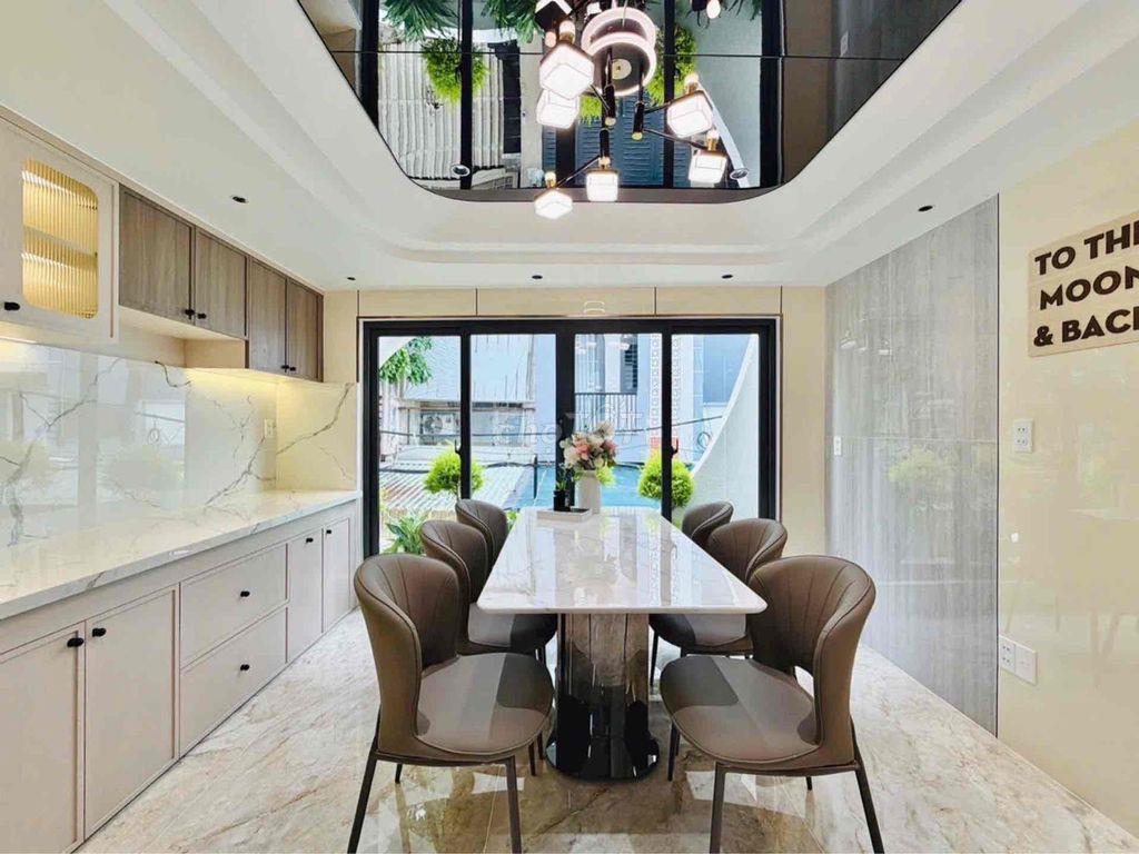Nhà Mới quang trung  - xe hơi vào tận nhà  —  50m2 -  5tầng