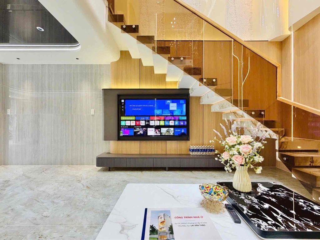 Nhà Mới quang trung  - xe hơi vào tận nhà  —  50m2 -  5tầng