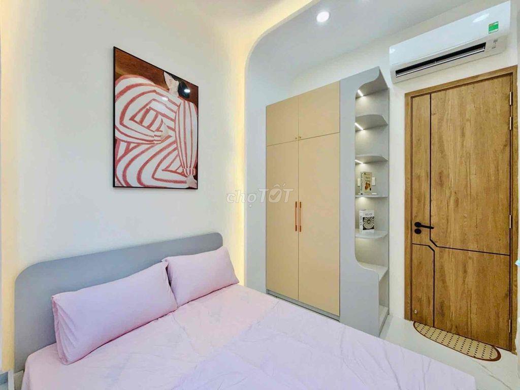 nhà đẹp quang trung xe hơi tới cửu 2tầng 40m2