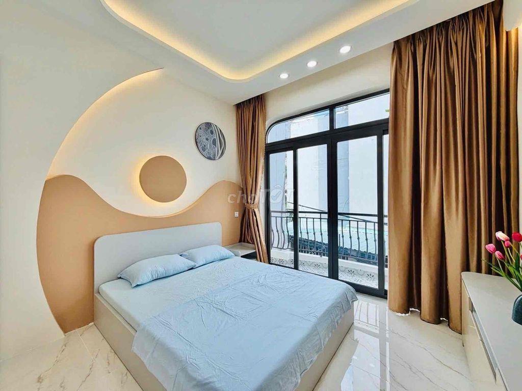 nhà đẹp quang trung xe hơi tới cửu 2tầng 40m2