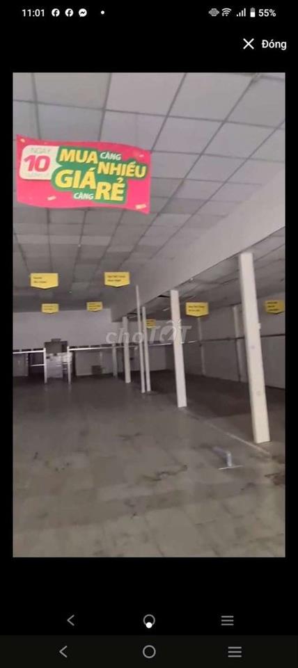 Cho thuê Mt 12x40m vị trí đẹp 
