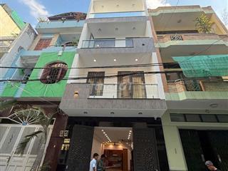 GIẢM 500TR HẺM 6M NGAY CHỢ HẠNH THÔNG TÂY 4,5X14, 5 TẦNG 6,8TY TL
