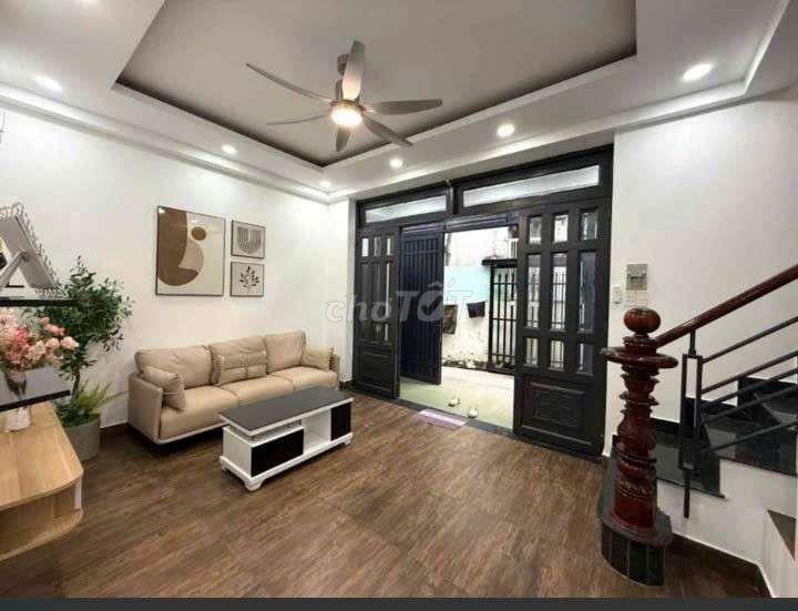 Nhà Đẹp Quang Trung P10,Ngang 5m, 50m²,4PN(1PN Trệt),Full Nội Thất,SHR
