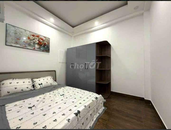Nhà Đẹp Quang Trung P10,Ngang 5m, 50m²,4PN(1PN Trệt),Full Nội Thất,SHR
