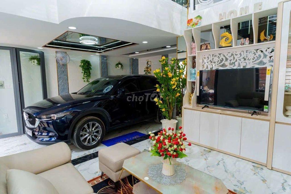 NHÀ MỚI HẺM XE HƠI PHẠM VĂN CHIÊU GÒ VẤP, GẦN EMART 2, 6,7X6M,4 TẦNG