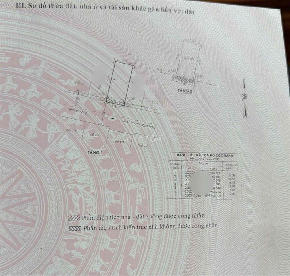 Hẽm Xe Hơi-Gần Mặt Tiền-Sổ vuông siêu đẹp