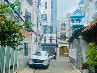 Nhà hẻm ô tô tránh, phân lô, 4 tầng 5x10, dân trí, giá rẻ, Quang Trung