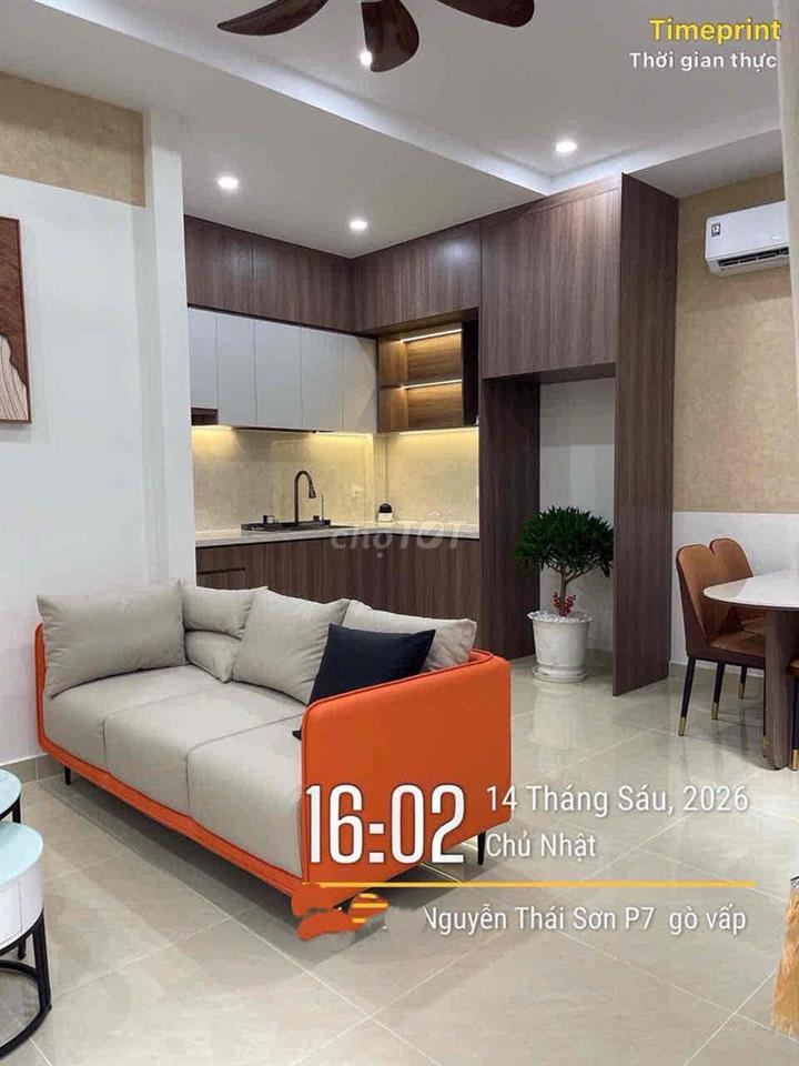 BÁN NHÀ NGUYỄN THÁI SƠN, GẦN CHỢ GÒ VẤP - 6m x 10m GIÁ 5 TỶ 68