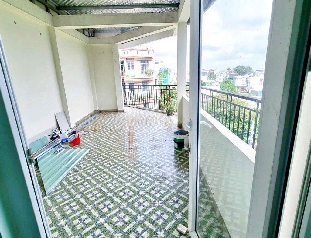 BÁN NHÀ HẺM  XE HƠI 4 TẦNG KẾ CHỢ AN NHƠN -GIÁ : 5 TỶ 2