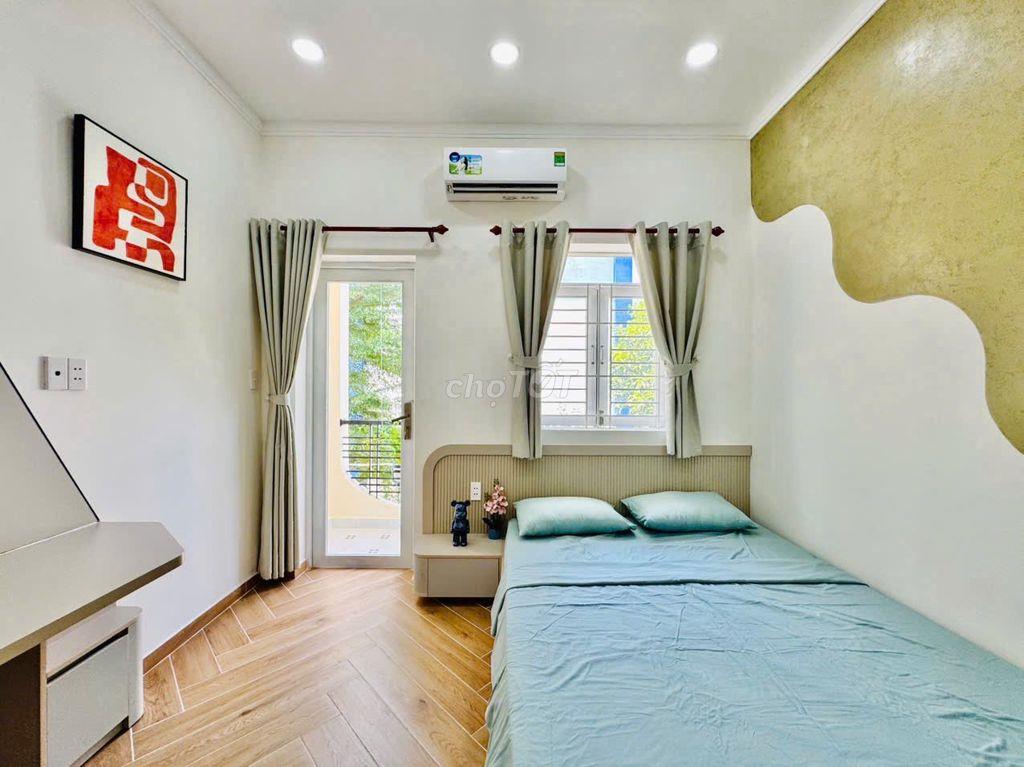 SHR THỐNG NHẤT 1 TRỆT 3 LẦU SÂN THƯỢNG  2 PHÒNG NGỦ 3WC FULL NT