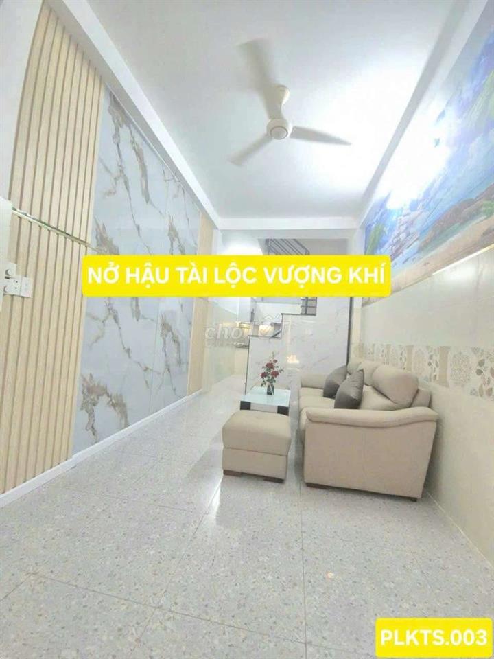 NHÀ 4 TẦNG NI SƯ HUỲNH LIÊN TÂN BÌNH HẺM XE HƠI THÔNG NHỈNH 5 TỎI 