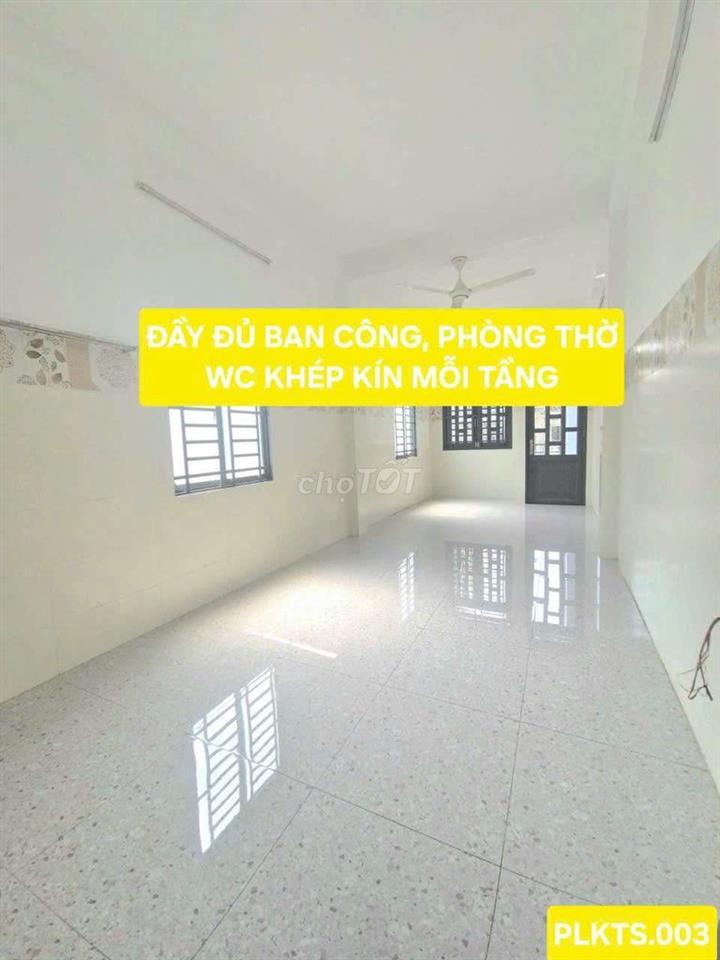 NHÀ 4 TẦNG NI SƯ HUỲNH LIÊN TÂN BÌNH HẺM XE HƠI THÔNG NHỈNH 5 TỎI 