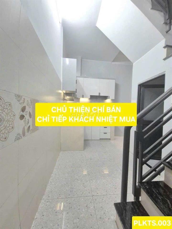 NHÀ 4 TẦNG NI SƯ HUỲNH LIÊN TÂN BÌNH HẺM XE HƠI THÔNG NHỈNH 5 TỎI 