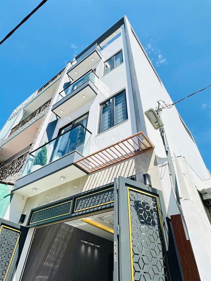 434/16 Phạm Văn Chiêu 4 tầng,4x15m nở hậu, hoa hồng môi giới