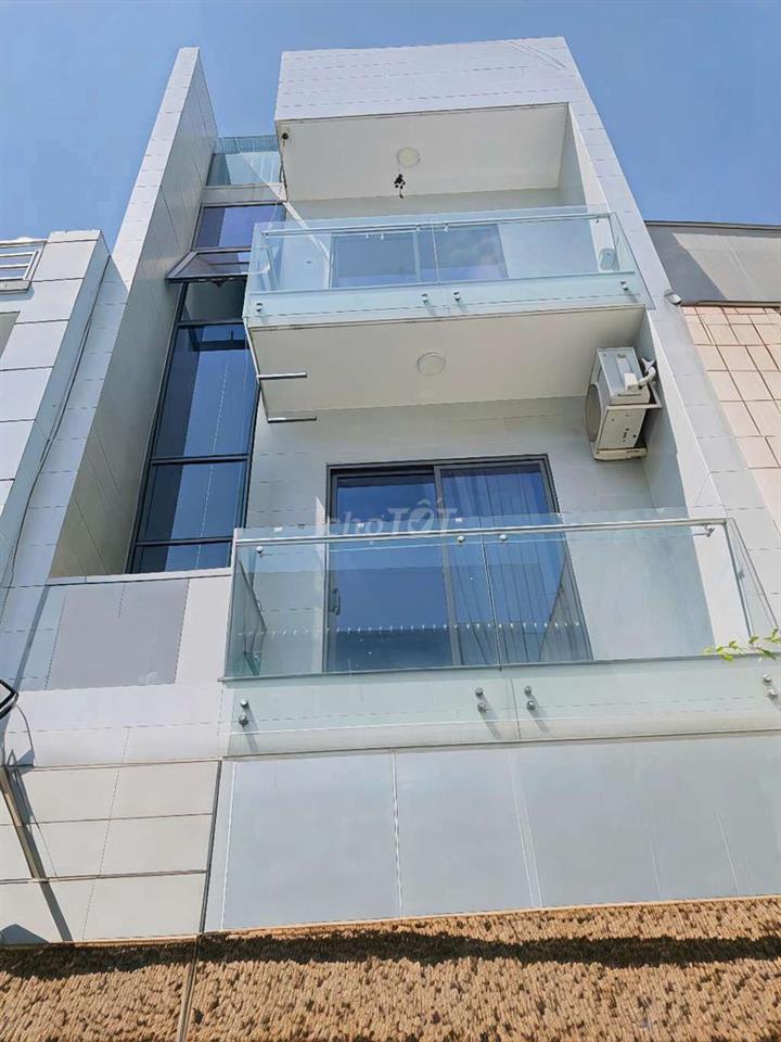 cho thuê nhà mới đẹp 3 lầu có nội thất hẻm xe hơi 1/ đs1 p16 gò vấp