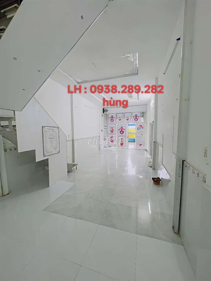 cho thuê nhà góc 2 mặt hẻm thống nhất p16 GV 4.5x15m đúc lầu 15tr