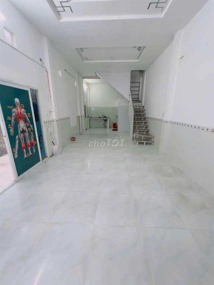 cho thuê nhà góc 2 mặt hẻm thống nhất p16 GV 4.5x15m đúc lầu 15tr