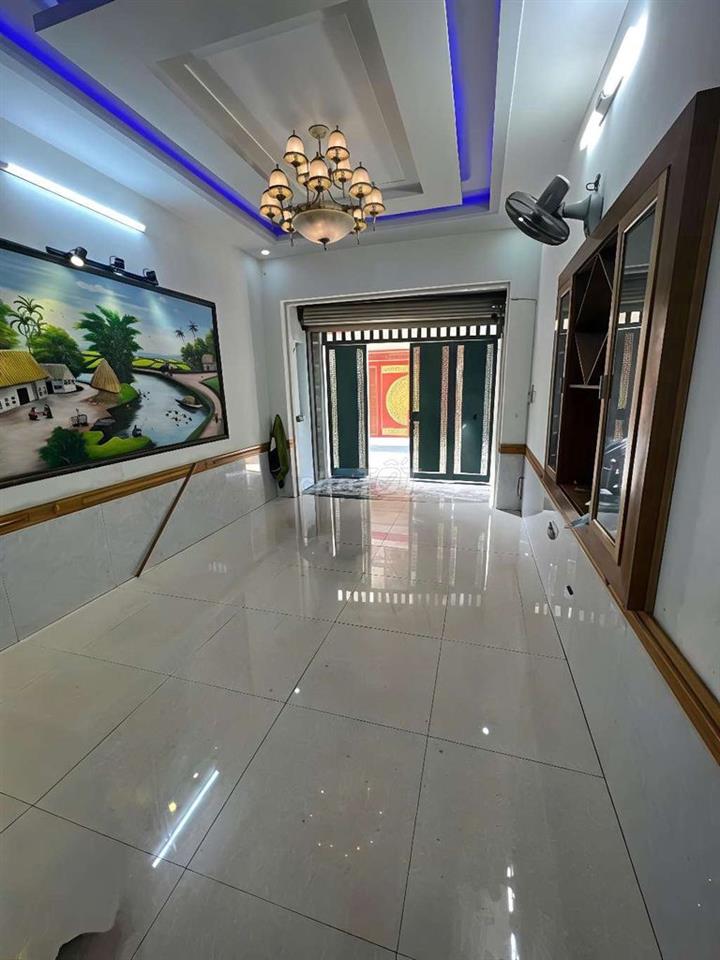 cho thuê nhà mặt tiền đường phan văn trị p10 gò vấp đúc lầu tiện kd bb