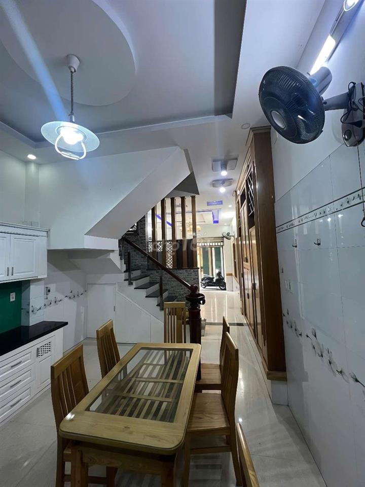 cho thuê nhà mặt tiền đường phan văn trị p10 gò vấp đúc lầu tiện kd bb