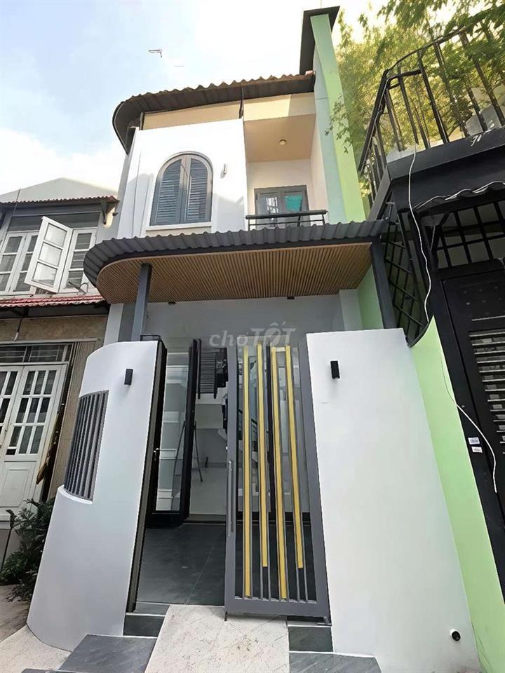 cho thuê nhà mới đẹp 4x11 đúc 2tấm 3PN3wc 368//nguyễn căn lượng p16 gv
