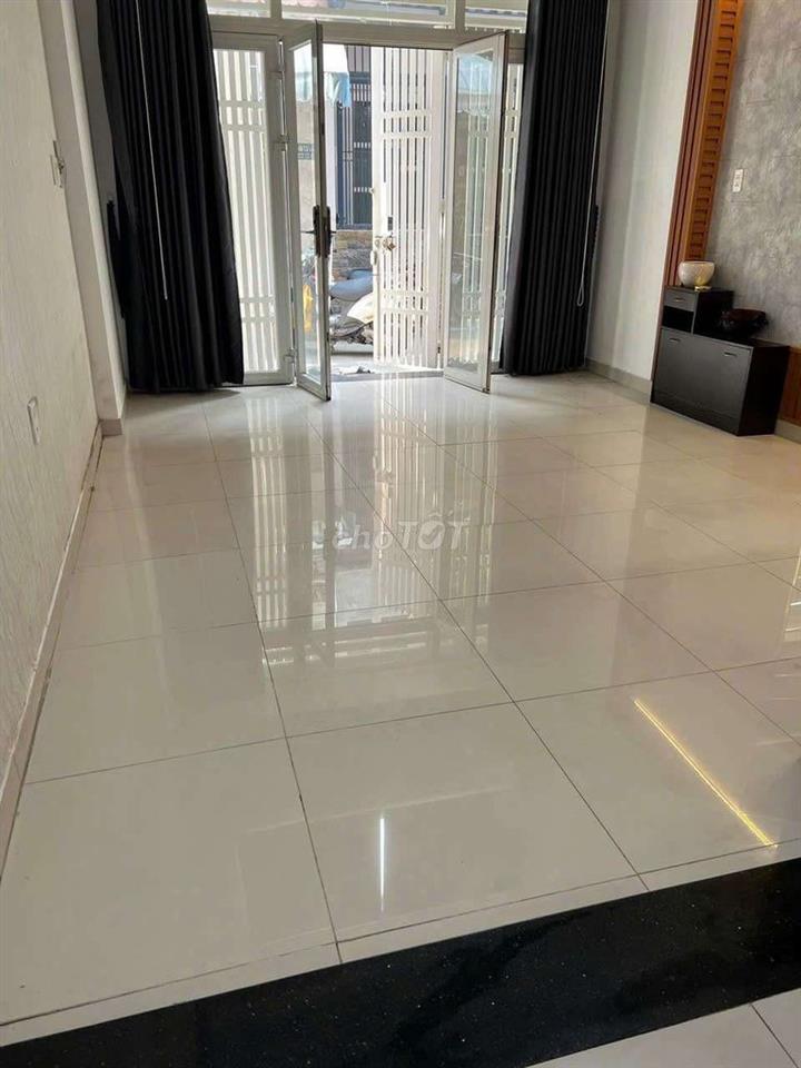 cho thuê nhà mới đẹp 1 lửng 2 lầu sân thượng hẻm 440 thống nhất 12tr