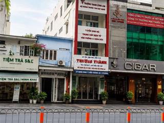 BÁN NHÀ MT  NGUYỄN THỊ MINH KHAI, Q3 – 4x22M, TRỆT 3 LẦU – 35 TỶ