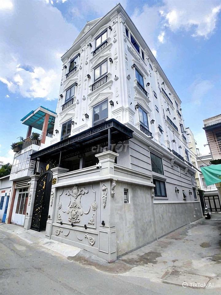 Bán nhà 4 tầng thang máy 2 mặt tiền gần sân bay Tân Sơn Nhất 25 tỷ
