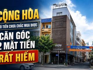 Nhà 2 mặt tiền Cộng Hòa - hiếm có - 4x20m, 4 tầng 36 tỷ