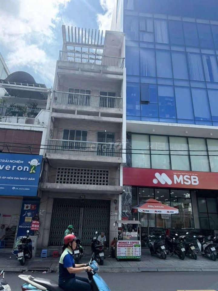 BÁN NHÀ MẶT TIỀN NGUYỄN HỮU CẦU,CHỢ TÂN ĐỊNH - 4,5x22M,TRỆT 3 LẦU 