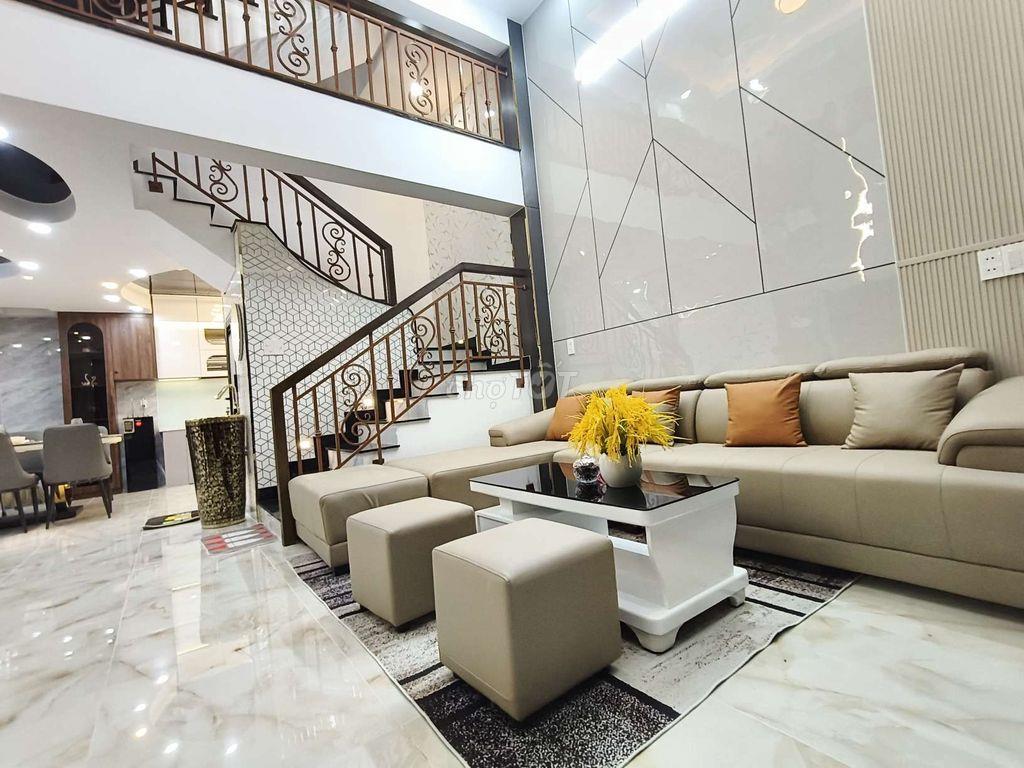 nhà sát mặt tiền đường 4tầng full nội thất: 5*10